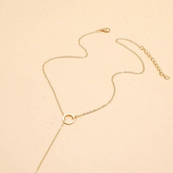 7/$35 Crystal Star Charm Lariat Necklace - Picture 4 of 10